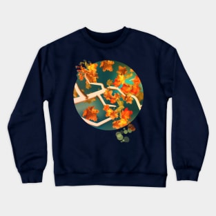 Maple Leaves in the Fall Crewneck Sweatshirt